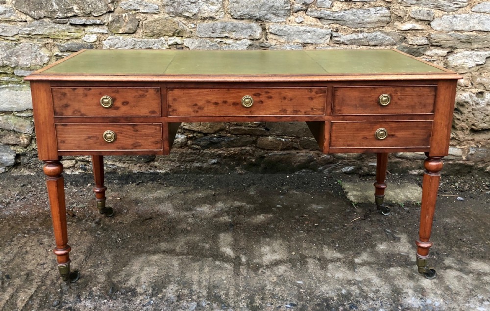 Large Victorian Mahogany Writing Desk