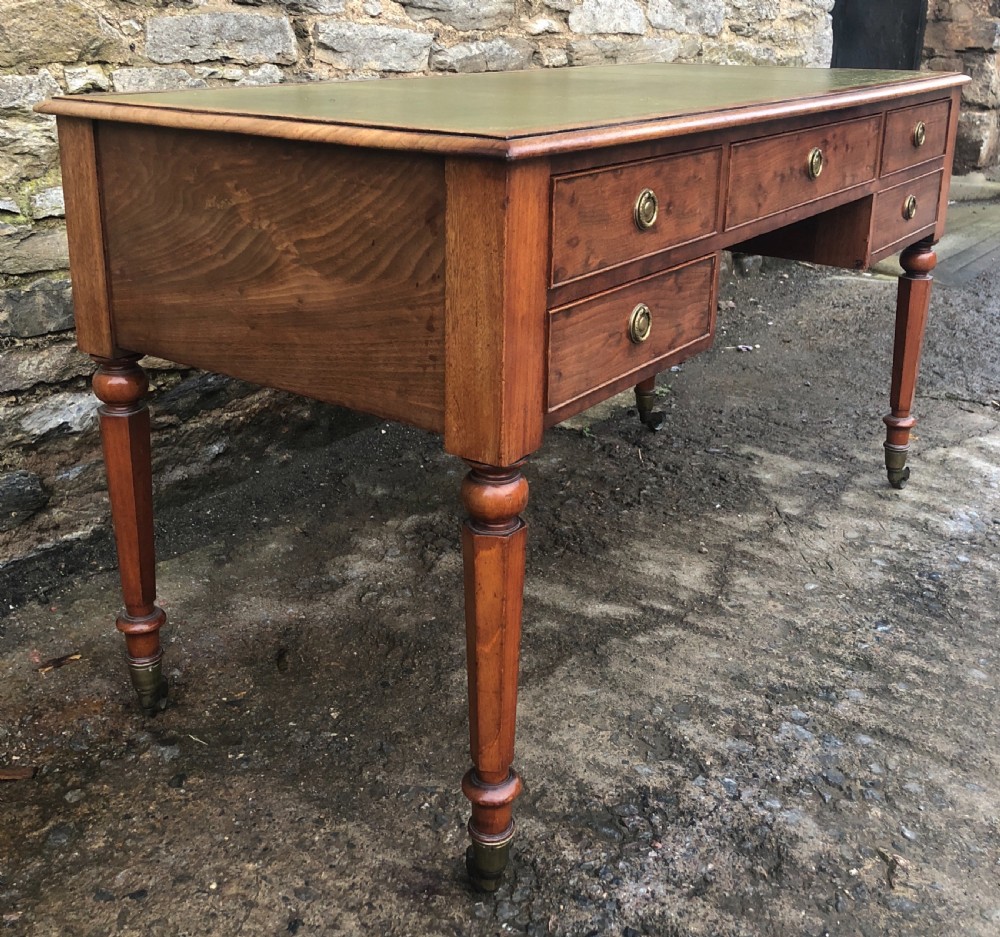 Large Victorian Mahogany Writing Desk View III