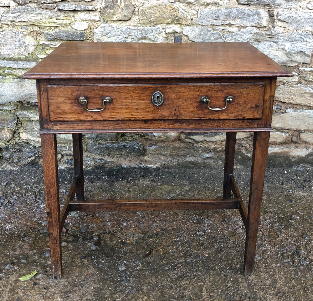 Antique Georgian Oak Side Table