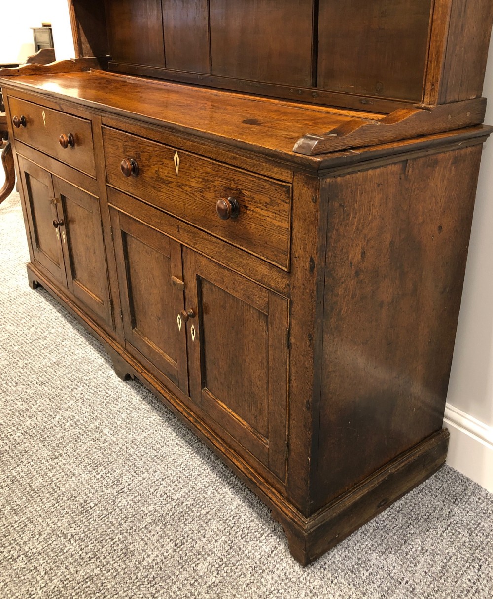 Antique Georgian Oak Welsh dresser View IX