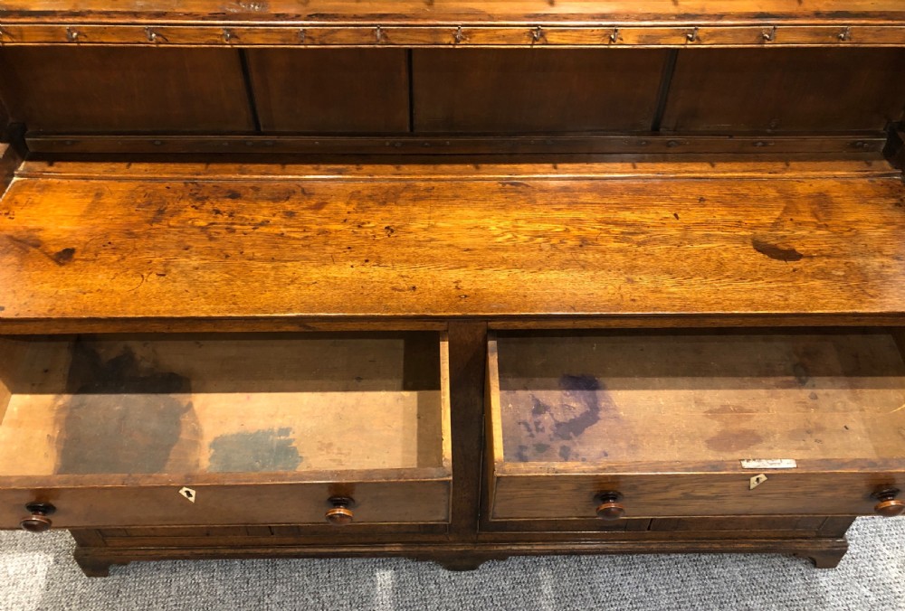 Antique Georgian Oak Welsh dresser View XII
