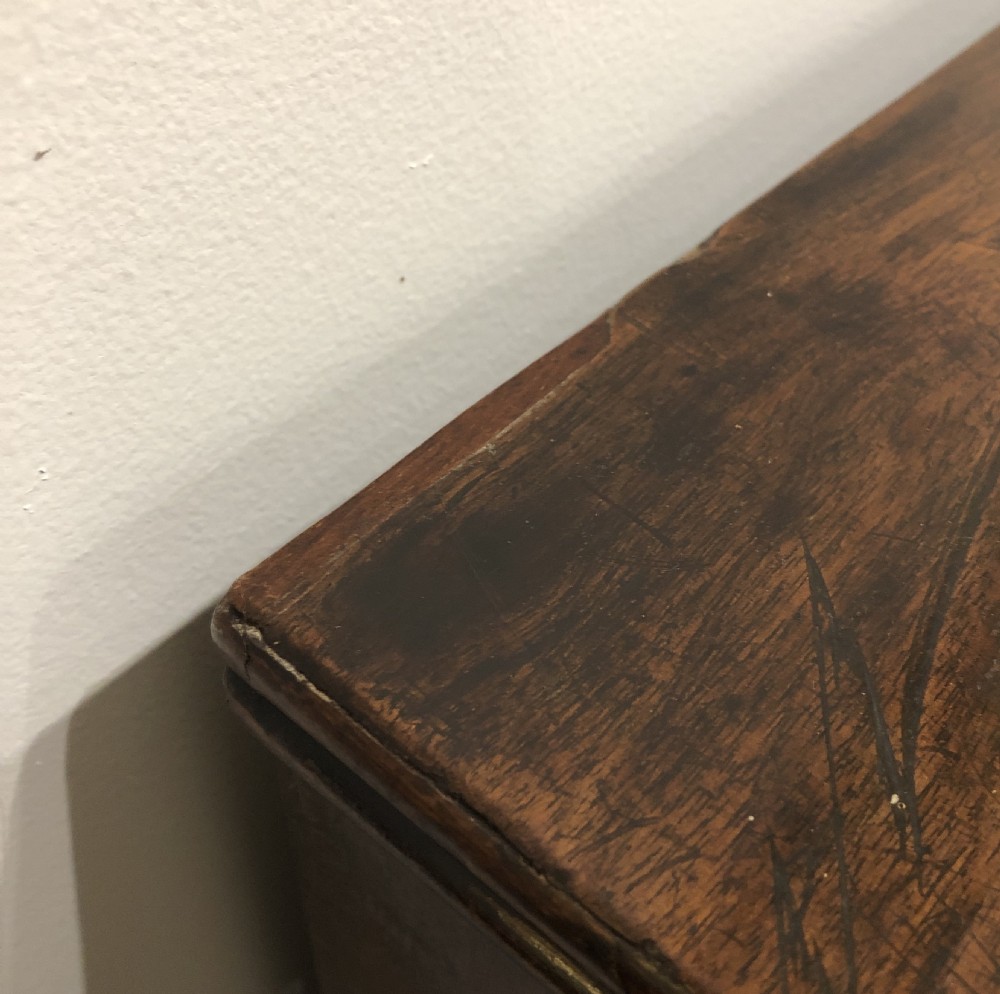 Antique Georgian Mahogany Bow Front Chest of Drawers View XV