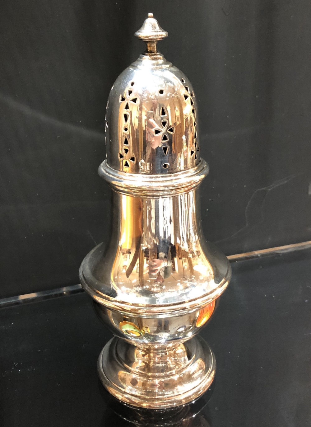 Antique Solid Sterling Silver Sugar Caster 1938