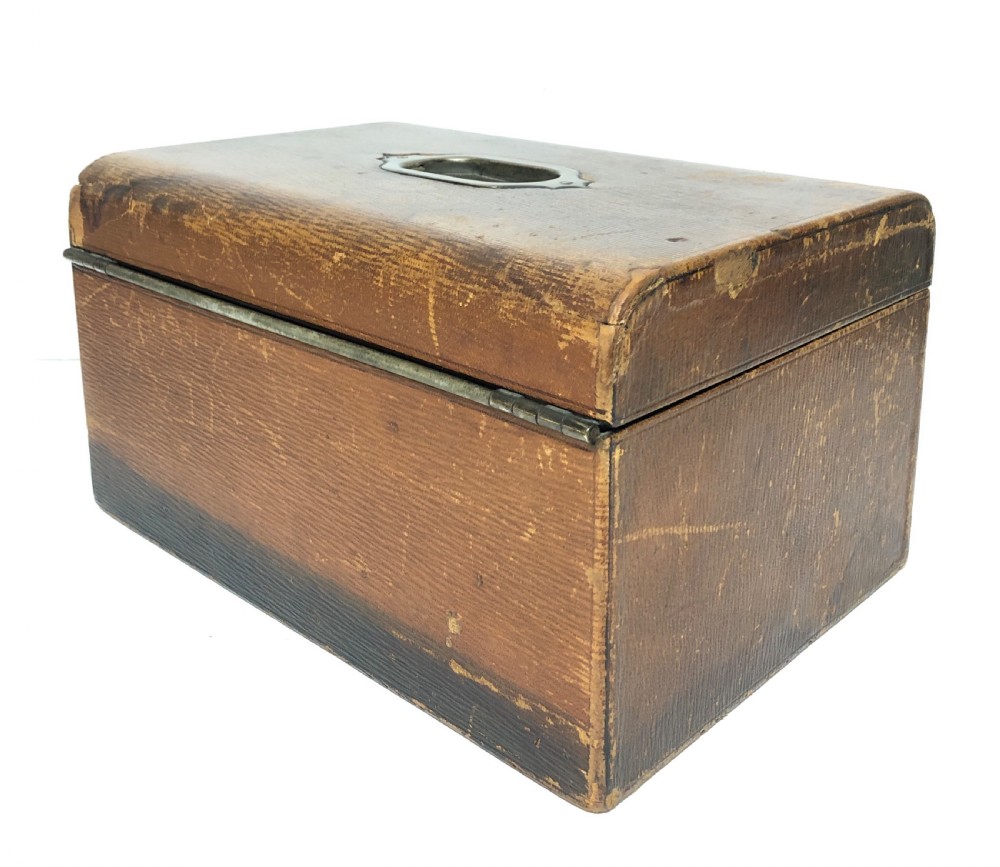 Antique Victorian Leather Fitted Jewellery Box View VII