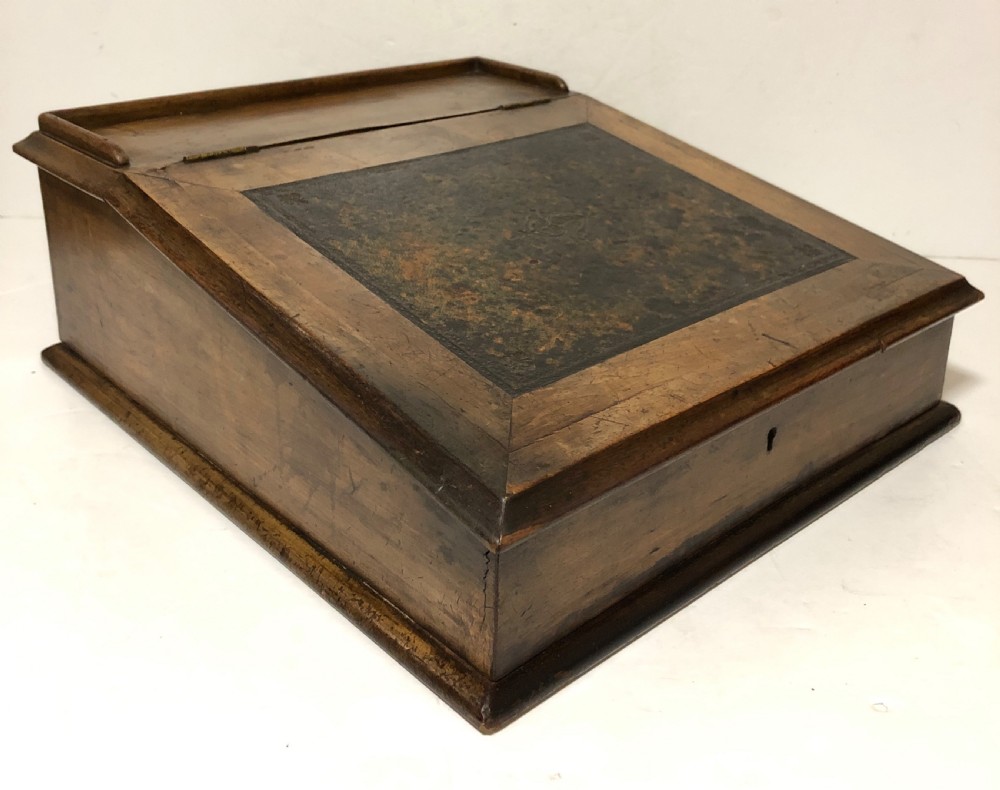 Antique Victorian Clerks Writing Desk Box