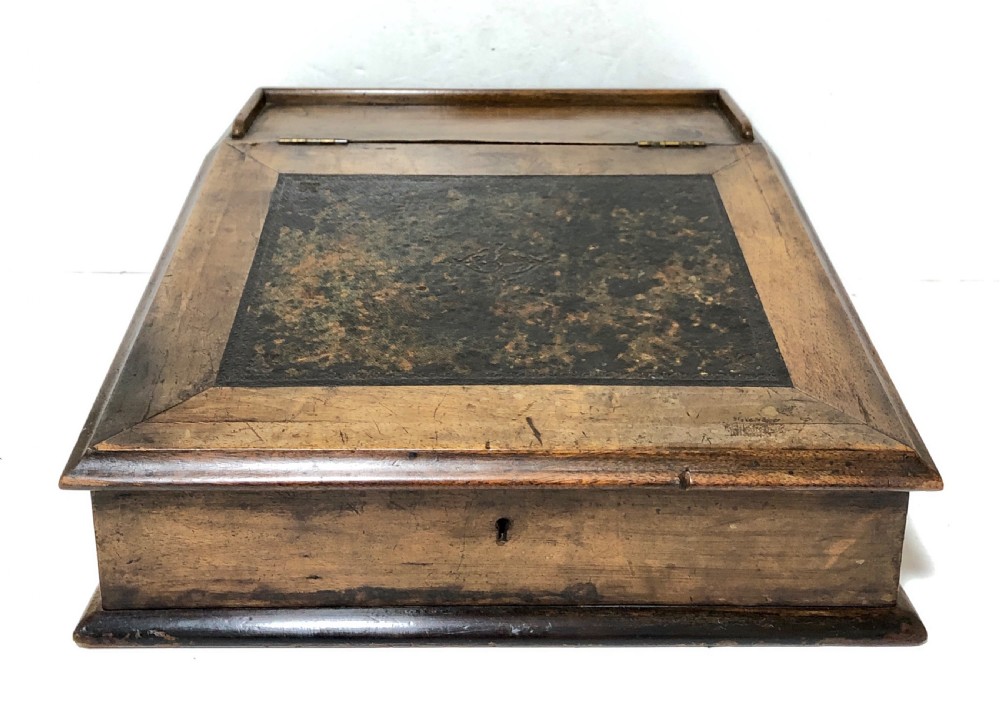 Antique Victorian Clerks Writing Desk Box View II