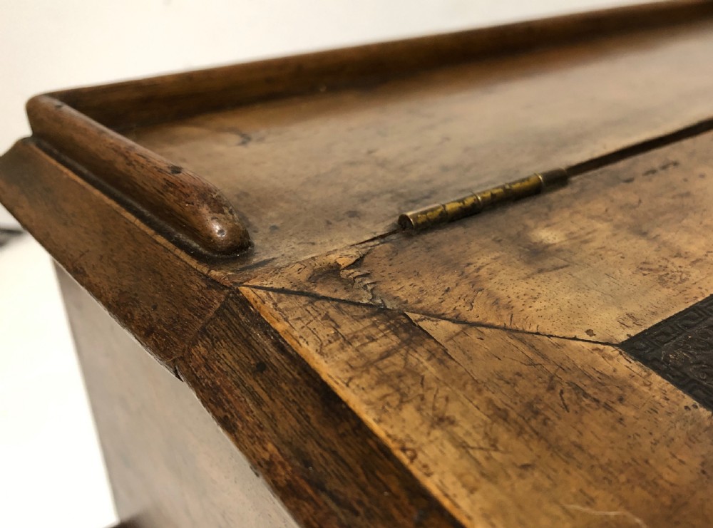 Antique Victorian Clerks Writing Desk Box View VII
