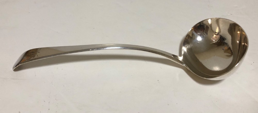 Antique Georgian Solid Silver Ladle View IV