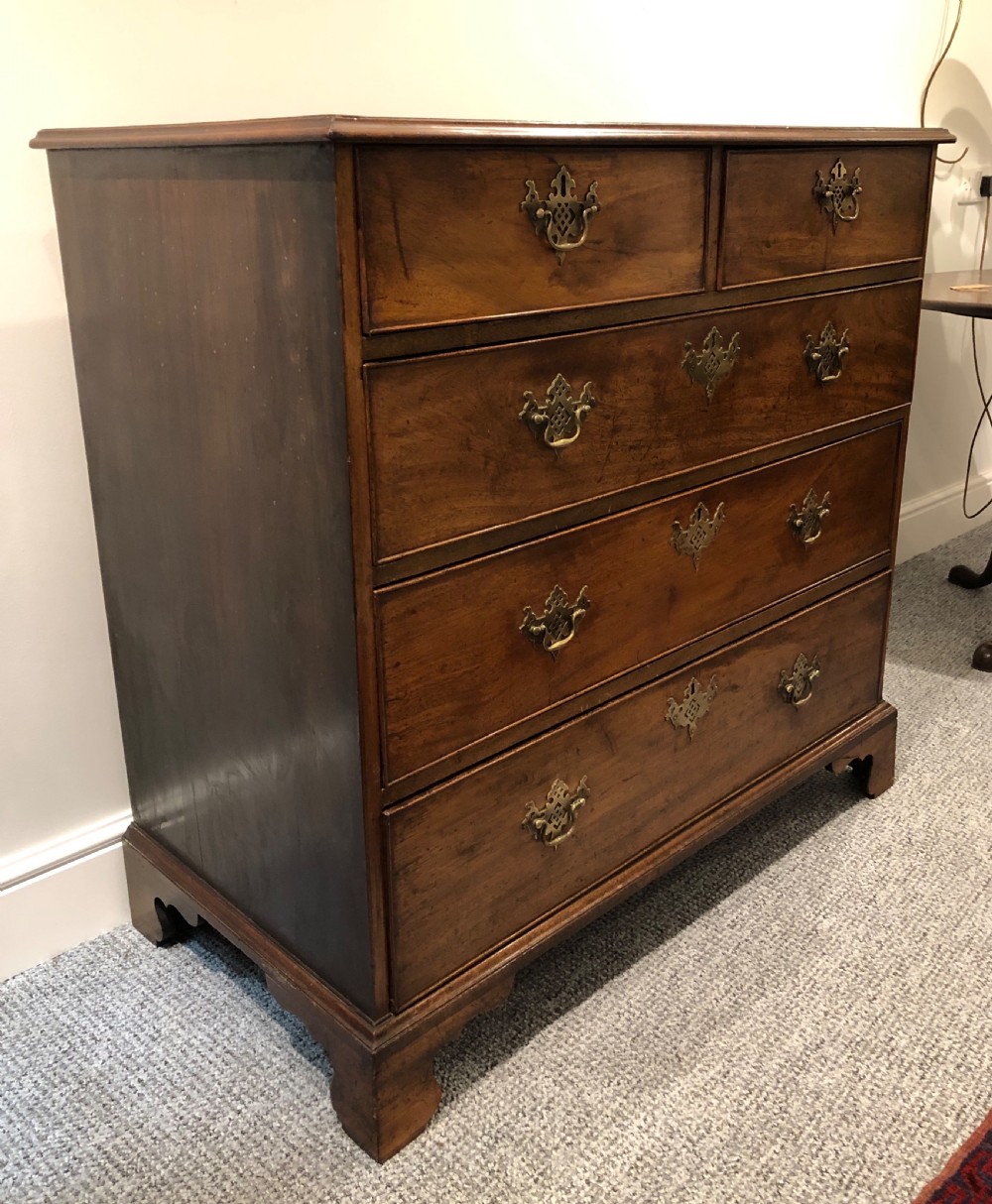 Antique 18th Century Georgian Mahogany Chest of Drawers View IV