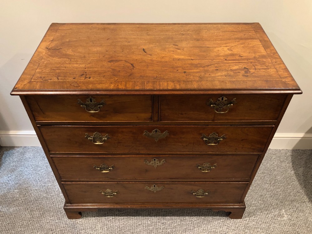 Antique 18th Century Georgian Mahogany Chest of Drawers View VI