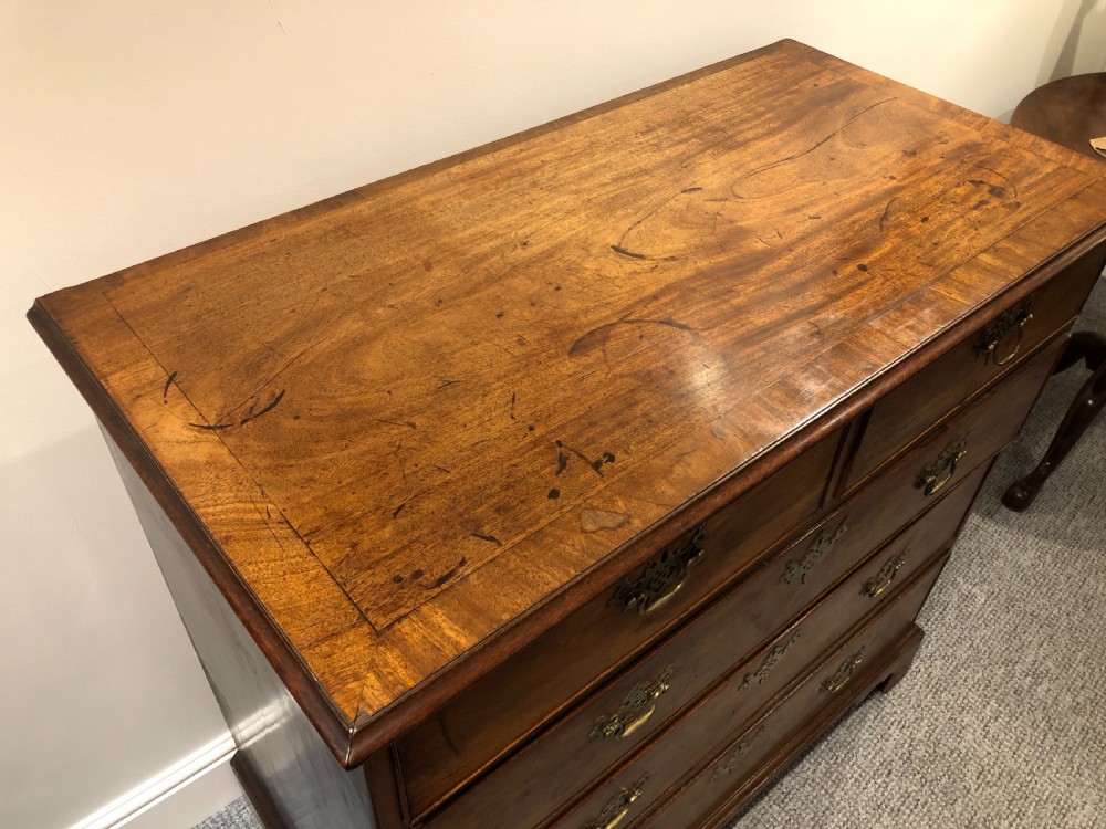 Antique 18th Century Georgian Mahogany Chest of Drawers View VIII