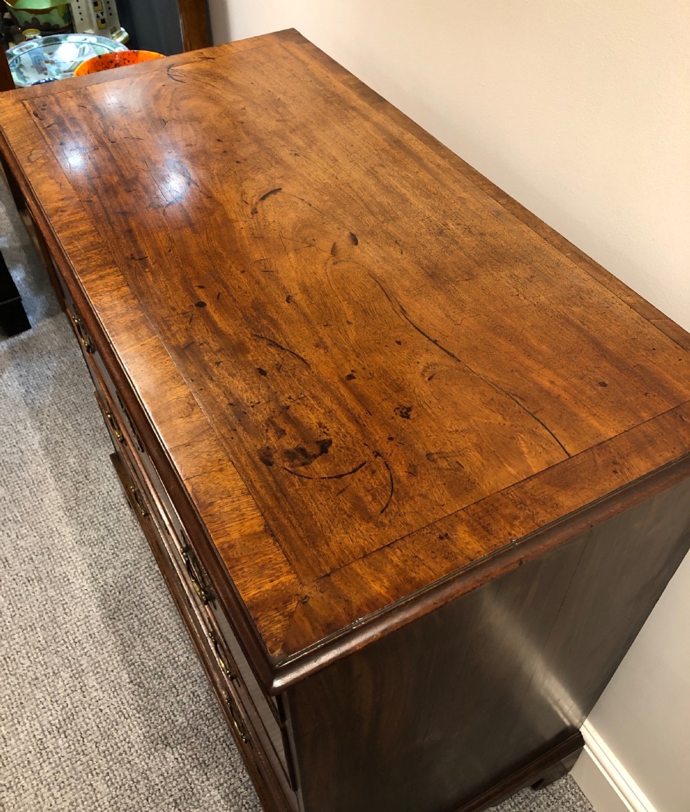 Antique 18th Century Georgian Mahogany Chest of Drawers View XI