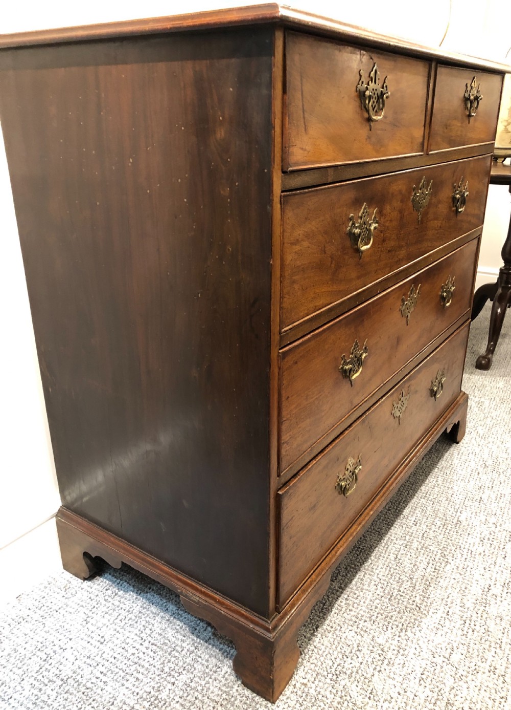 Antique 18th Century Georgian Mahogany Chest of Drawers View XIII