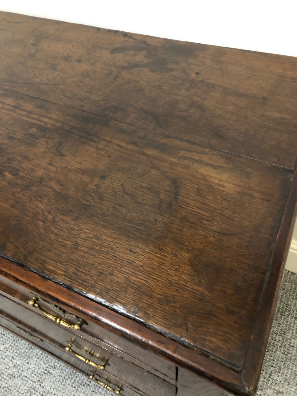 Small Antique 17th Century Oak Chest of Drawers View VIII