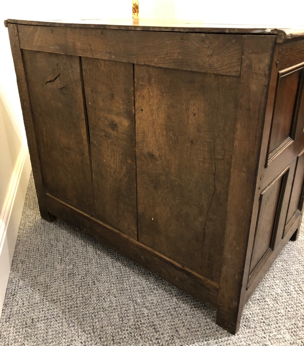 Small Antique 17th Century Oak Chest of Drawers View XIII