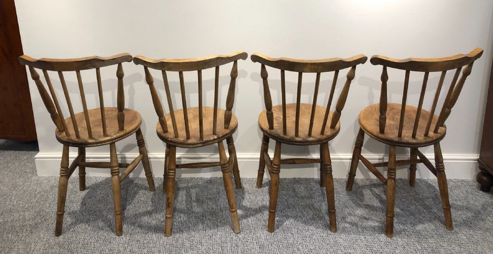 Set of 4 Antique Penny Chairs View V