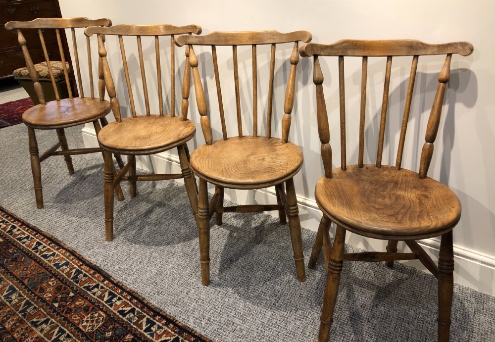 Set of 4 Antique Penny Chairs View VIII