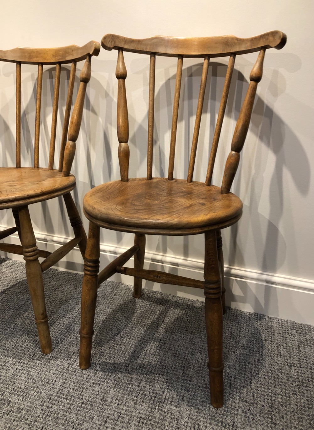 Set of 4 Antique Penny Chairs View X