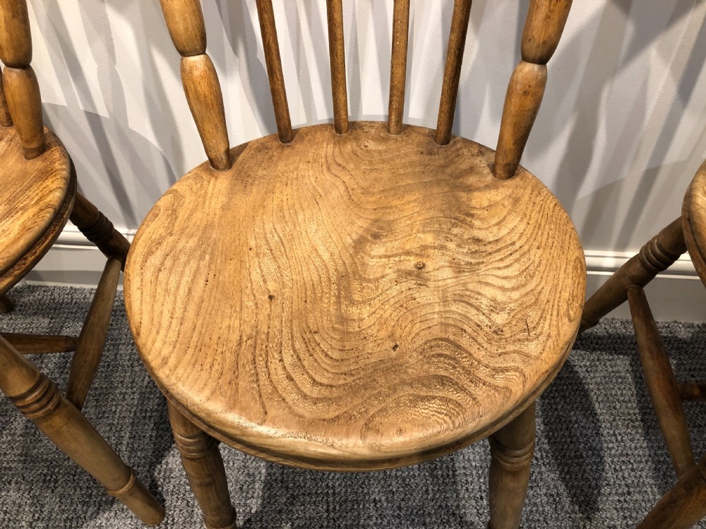 Set of 4 Antique Penny Chairs View XI
