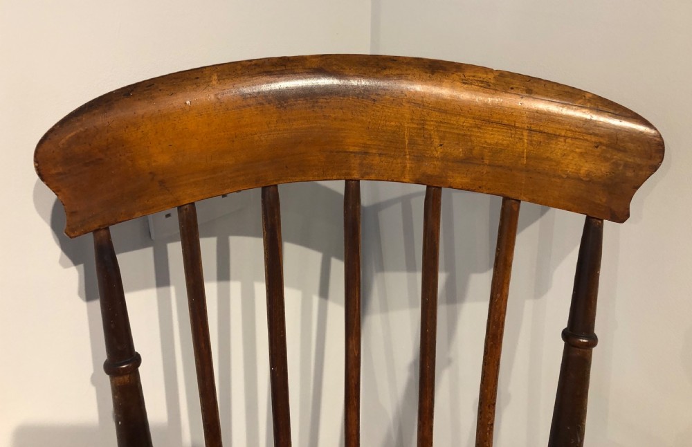 Antique Farmhouse Stick Back Chair  View VI
