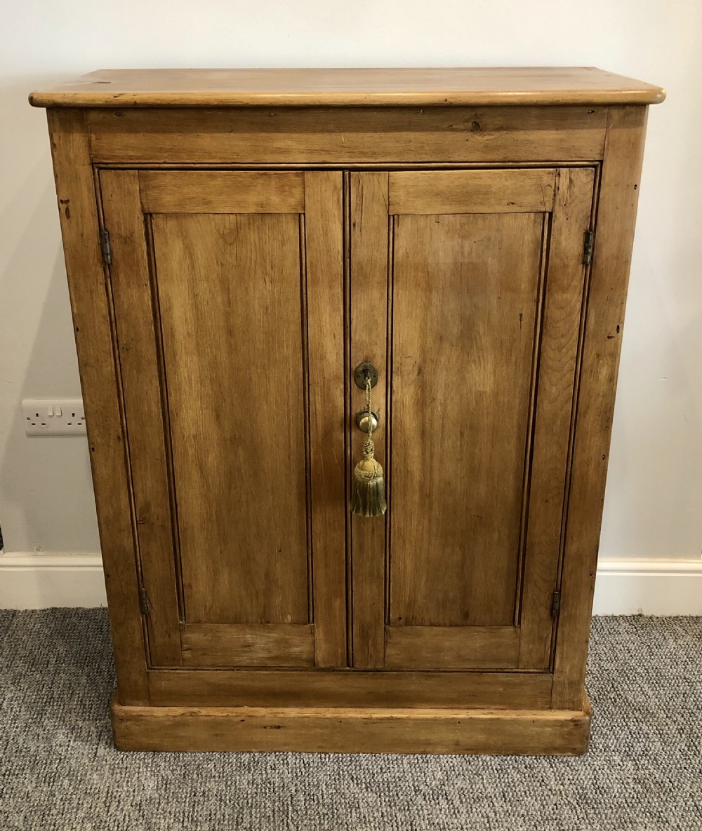Antique Pine Storage Cupboard View II