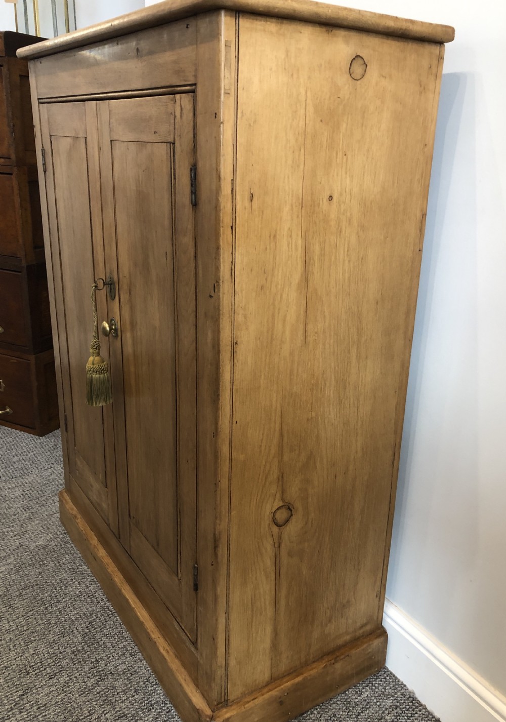 Antique Pine Storage Cupboard View III