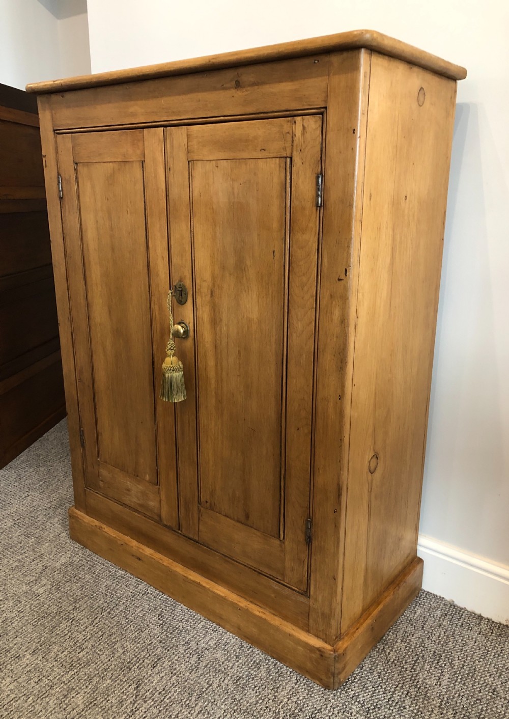 Antique Pine Storage Cupboard View IV