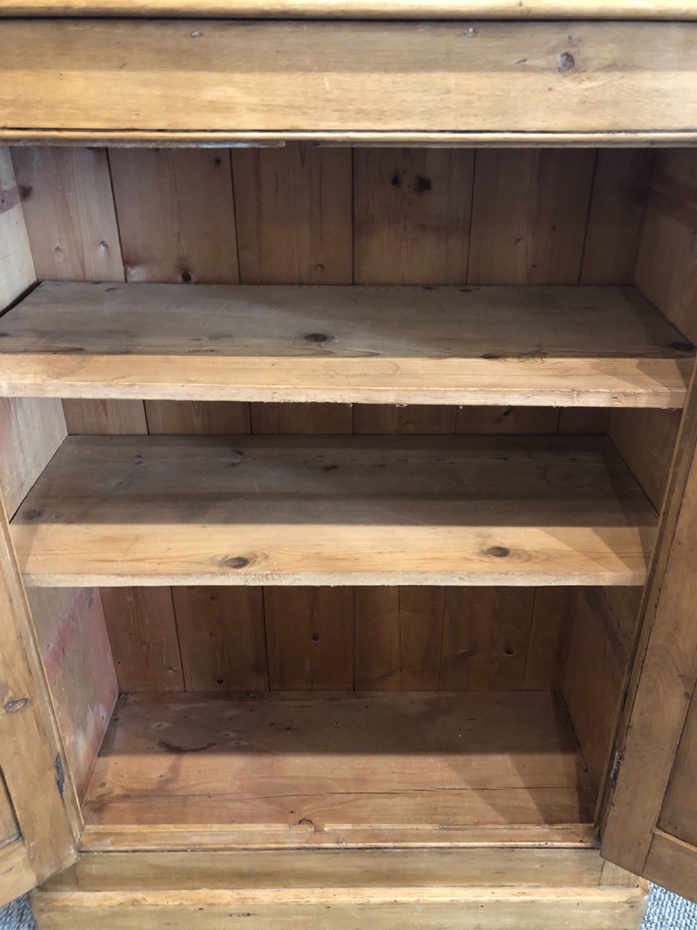 Antique Pine Storage Cupboard View VIII
