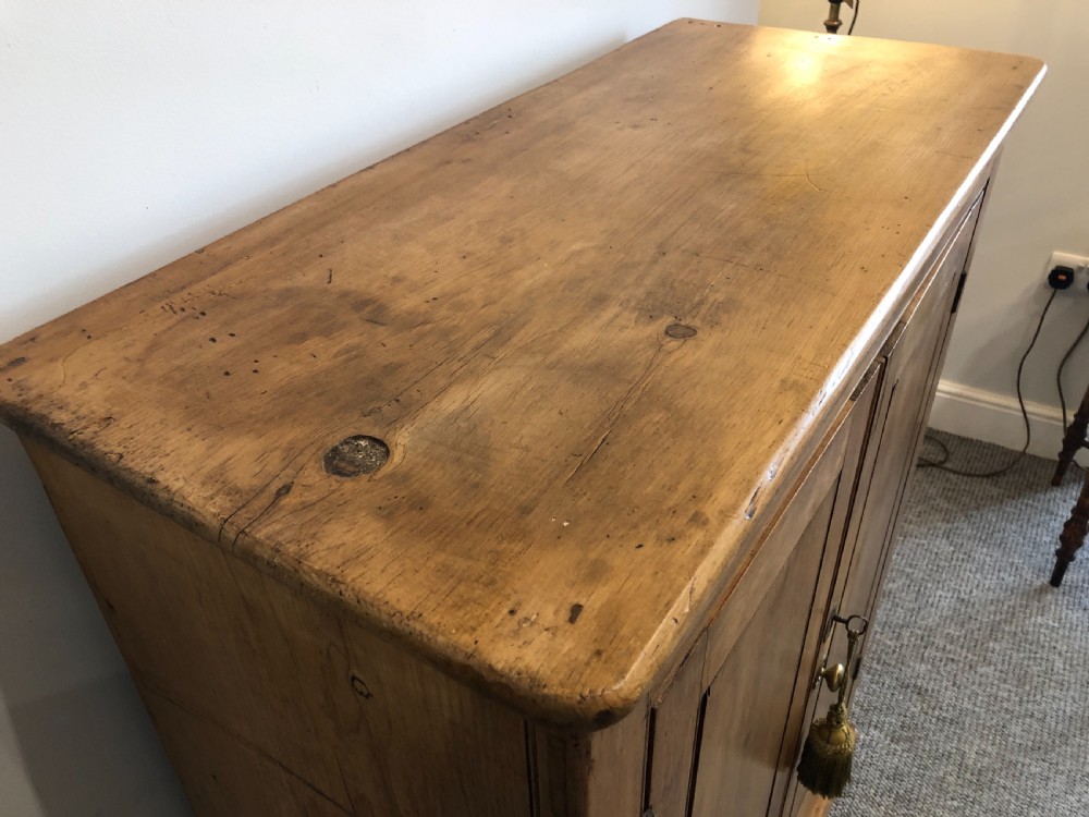 Antique Pine Storage Cupboard View XI