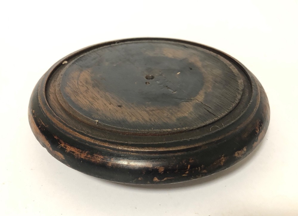 Antique Victorian Glass Display Dome on Wheels View III