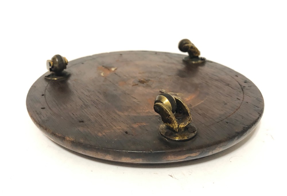 Antique Victorian Glass Display Dome on Wheels View V
