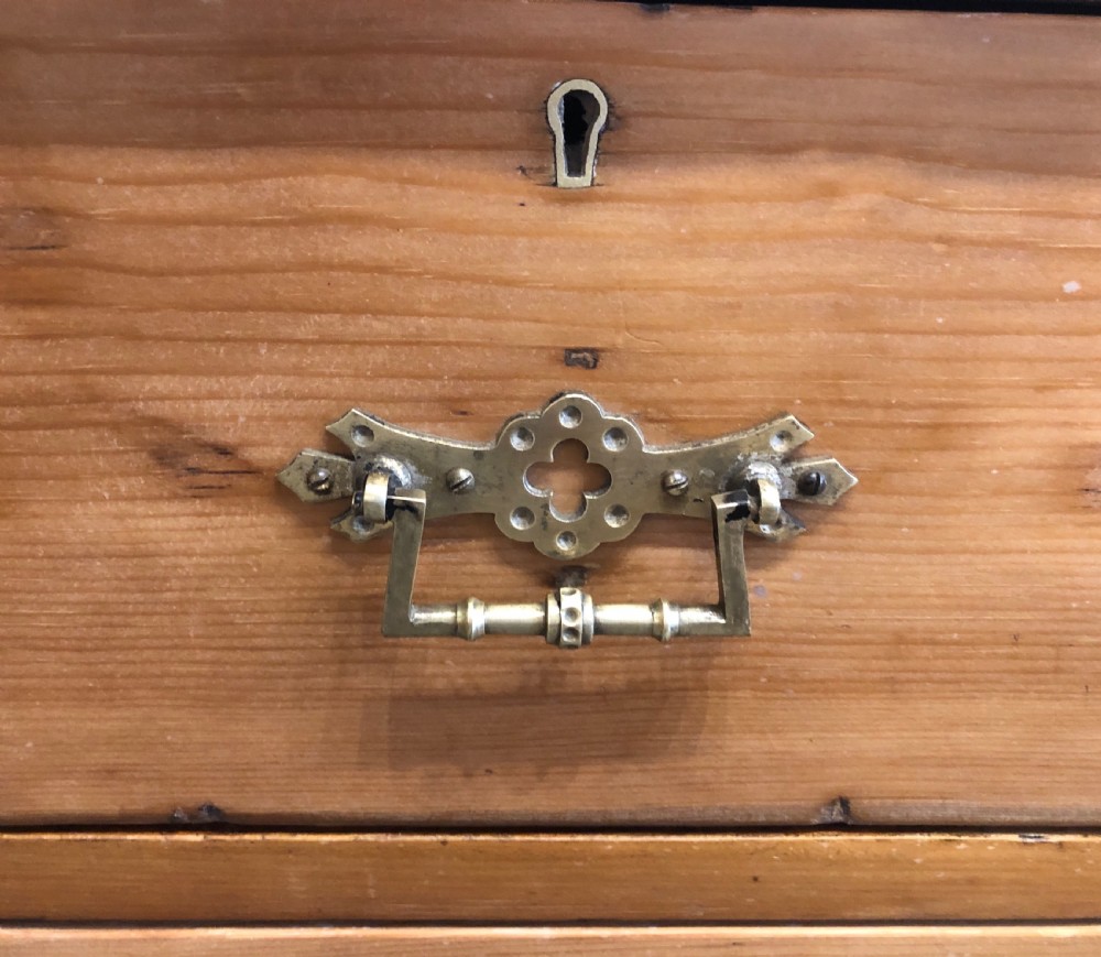 Antique Stripped Pine Chest of Drawers View V