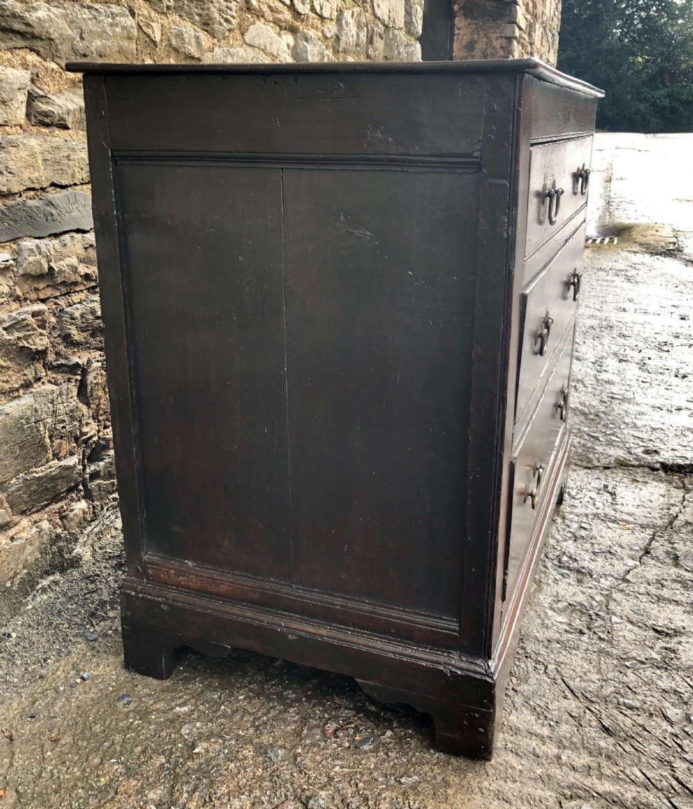 Small Antique 18th Century Oak Chest of Drawers View VI