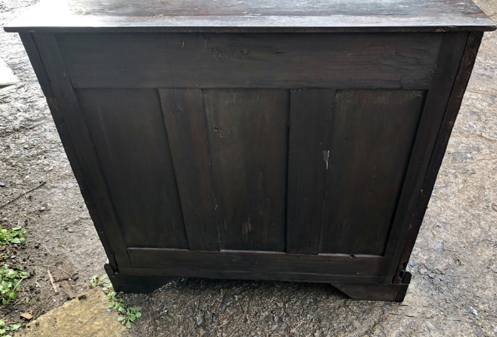 Small Antique 18th Century Oak Chest of Drawers View XIV