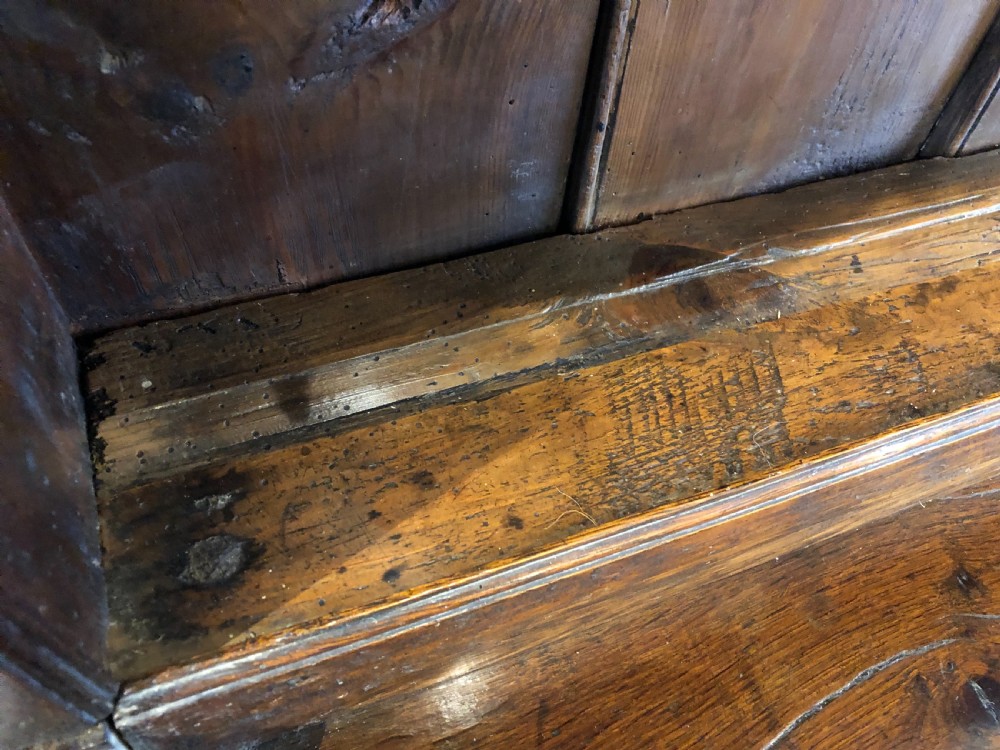Antique Welsh Swansea Valley Oak Potboard Dresser View XIX