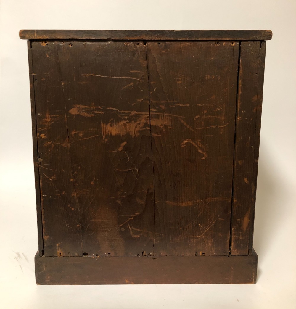 Antique Victorian Miniature Apprentice Mahogany Chest of Drawers View X