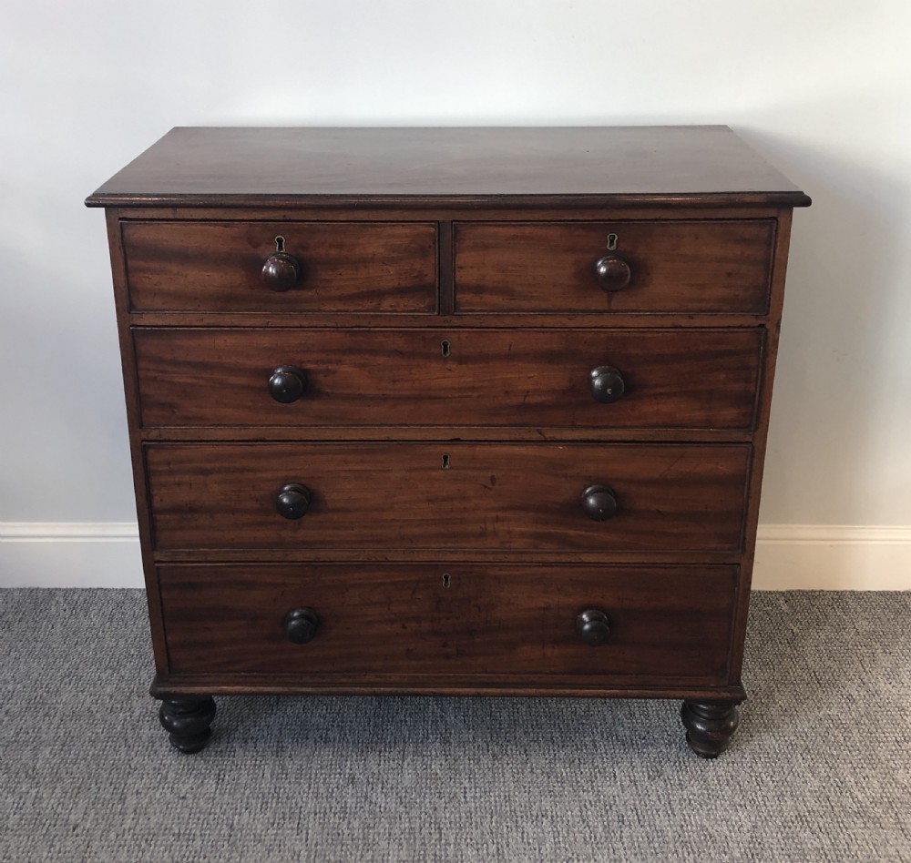 Antique Victorian Mahogany Chest of Drawers