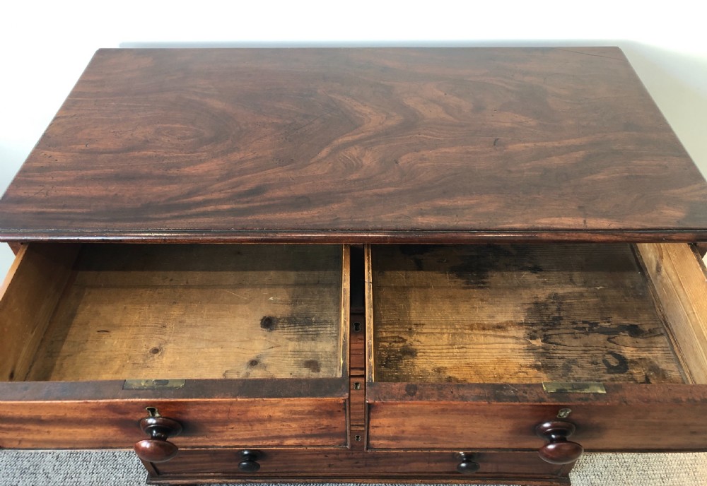Antique Victorian Mahogany Chest of Drawers View XII