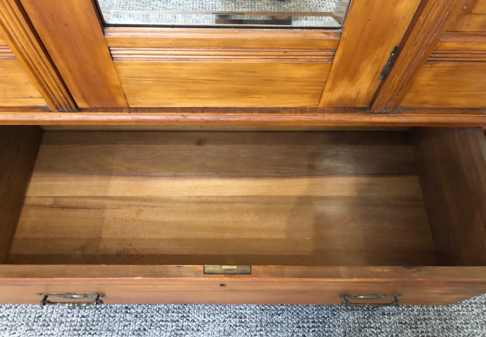 Edwardian Satinwood Single Wardrobe View X