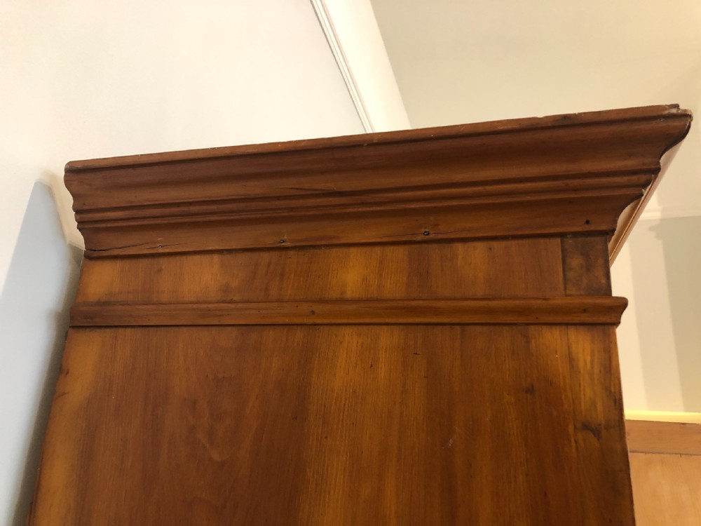 Edwardian Satinwood Single Wardrobe View XV