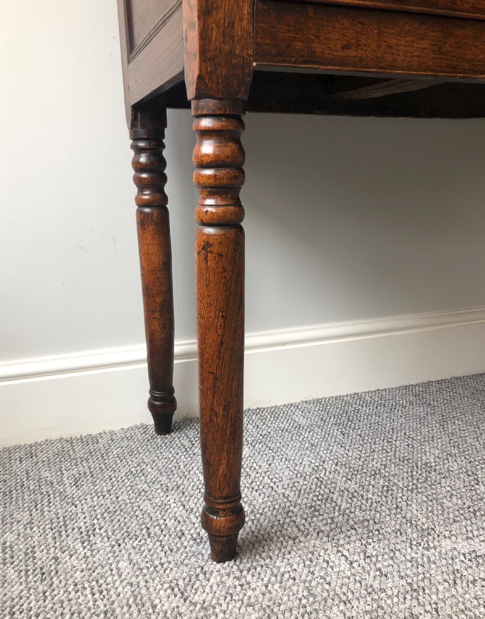 Large Antique Georgian Oak Dresser View IX