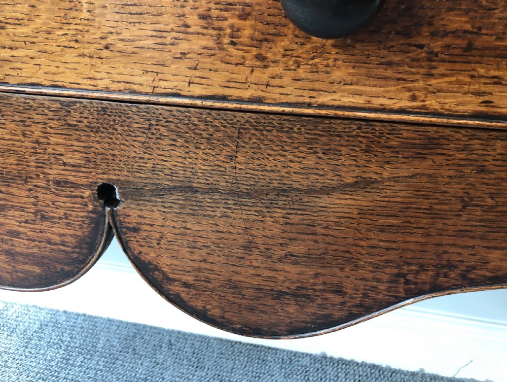 Large Antique Georgian Oak Dresser View XII