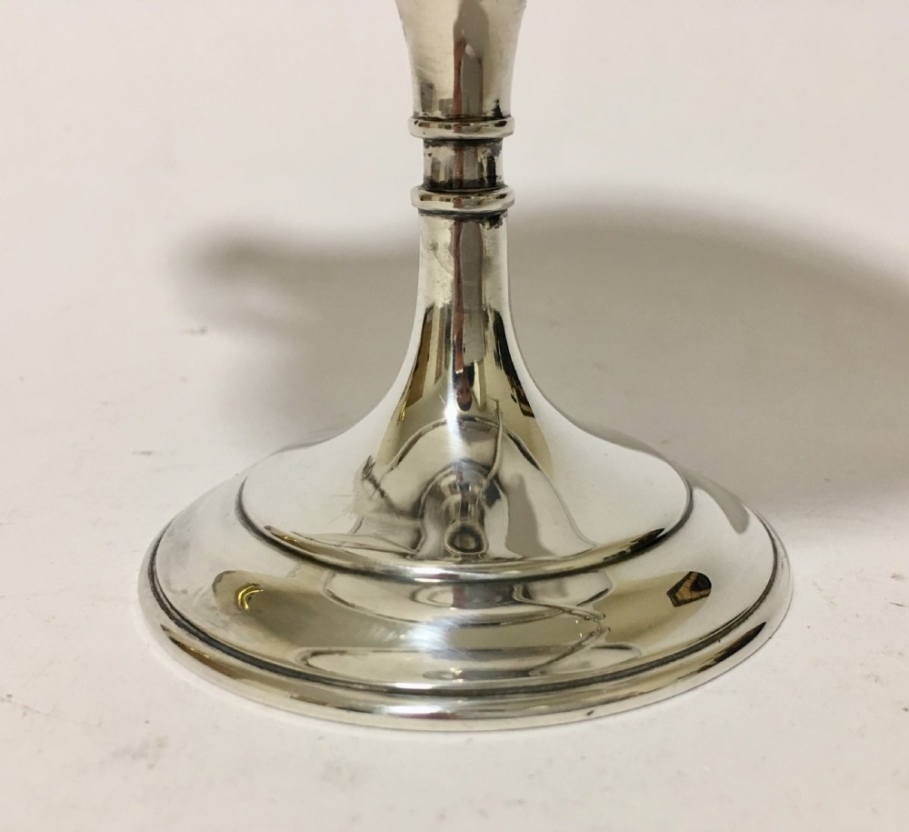Antique Solid Sterling Silver Tazza  View IX