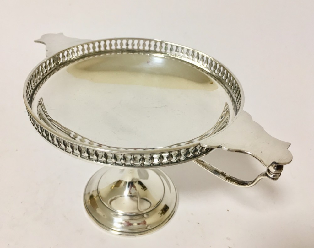 Antique Solid Sterling Silver Tazza  View X