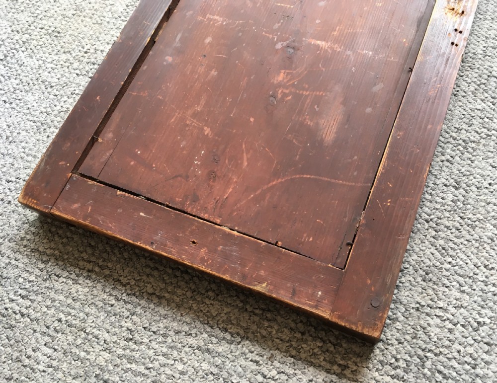 Antique Regency Mahogany Pier Mirror View IX