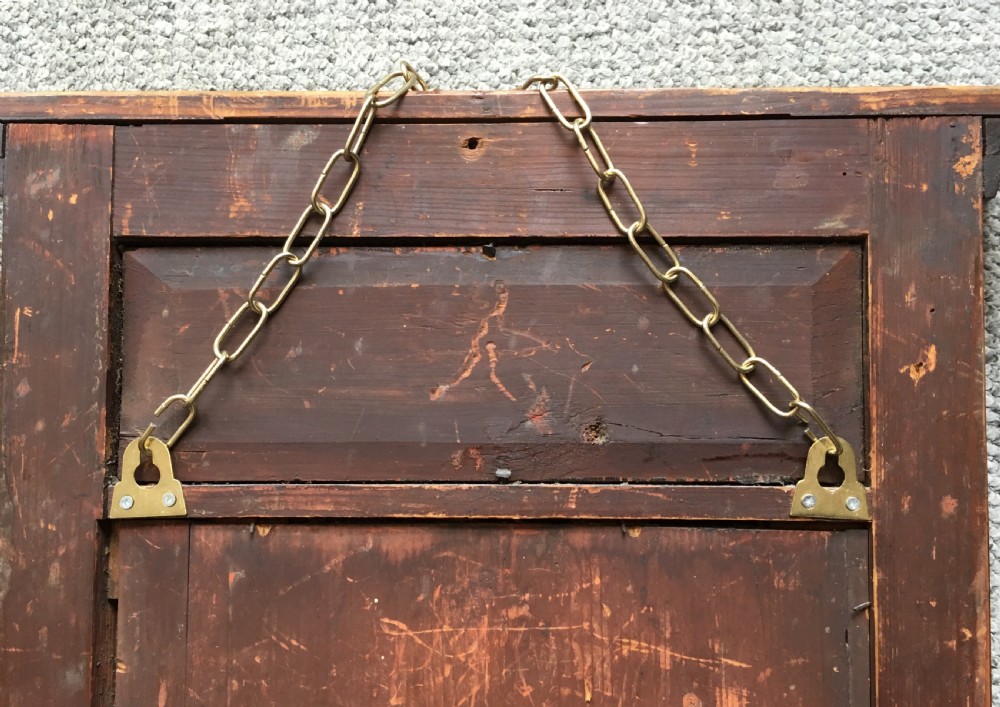 Antique Regency Mahogany Pier Mirror View X