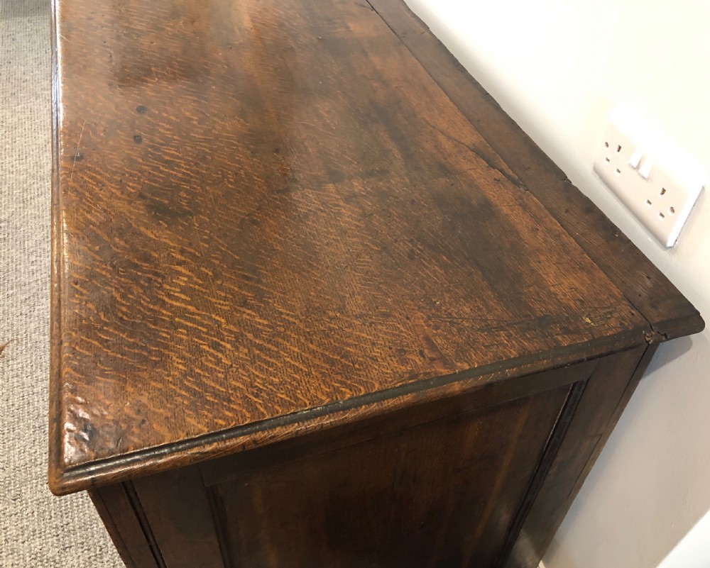 Antique Georgian Oak Dresser Base View XVI