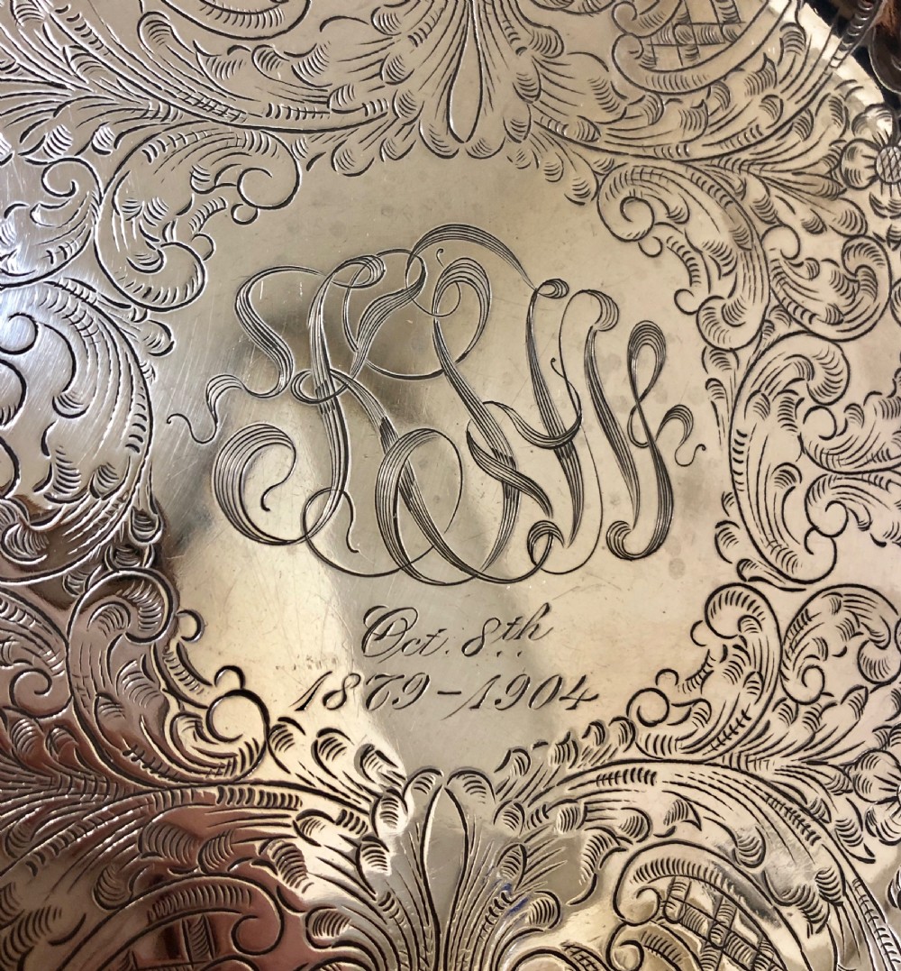 Antique American Solid Sterling Silver Dish by Tilden Thurber Co  View V