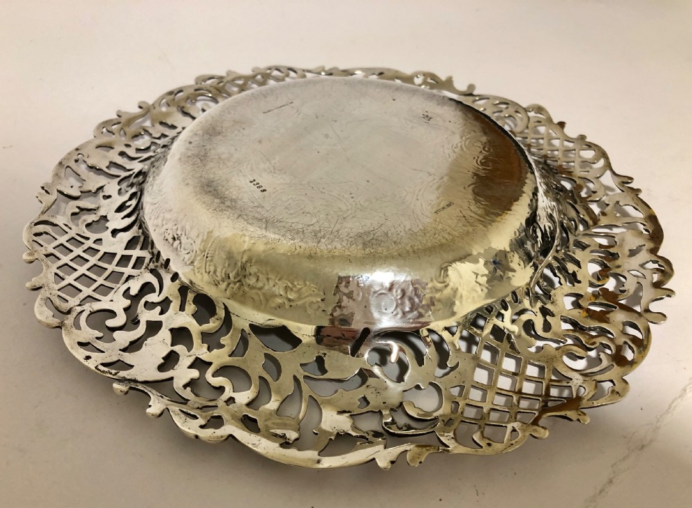 Antique American Solid Sterling Silver Dish by Tilden Thurber Co  View XI