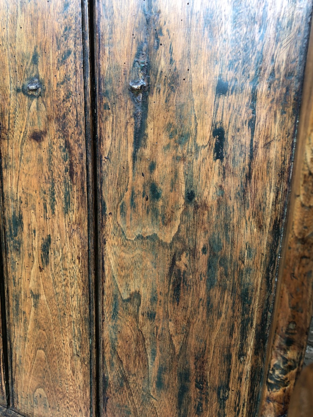 Antique Westcountry Elm Curved Settle View XIX